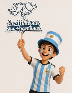 Troquel Las Malvinas son Argentinas - Scrap Pilar