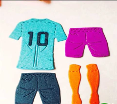 Troquel Set Indumentaria Futbol en internet