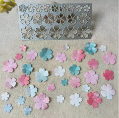 Troquel Plancha Flores 5 Pétalos - 3 Tamaños Diferentes - comprar online