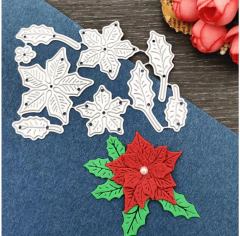 Troquel Set Flor Estrella Federal - Para Armar - Navidad - comprar online