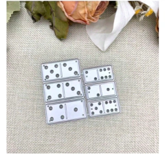 Troquel Fichas Domino - 6 Fichas en internet