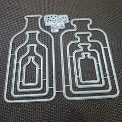 Troquel Set Botellas Y Frascos - 9 Piezas - comprar online