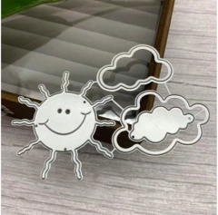 Troquel Sol y Nubes - Scrap Pilar