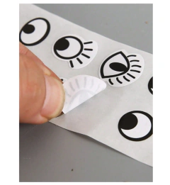Stickers Ojos Autoadhesivos Negros (x 30 Pares) en internet
