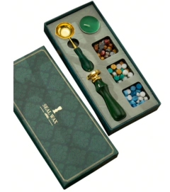 Set Lacre 4 Piezas + 3 Packs Ceritas Con Estuche - Scrap Pilar