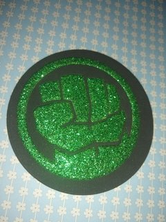 DIE / TROQUEL - PUÑO DE SUPERHÉROE VERDE en internet