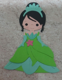 DIE / TROQUEL -PRINCESA DE DISNEY - TIANA DE LA PRINCESA Y EL SAPO - PARA ARMAR - - comprar online