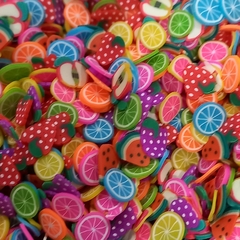 MINI RODAJAS DE FRUTAS -Set 2-DE SILICONA -