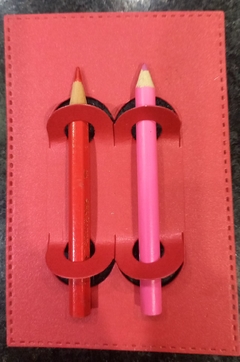 Imagen de DIE / TROQUEL - PORTA LAPIZ PARA SOUVENIRS- CRAYONES -PINCELES ETC HERMOSO