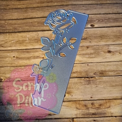 DIE /TROQUEL -SOLAPA CHICA DE ROSAS PARA TARJETA -