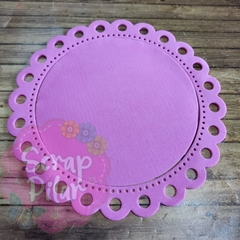 DIE / TROQUEL -BLONDA ENORME MOD 2 CON BORDE DE CIRCULO - tienda online