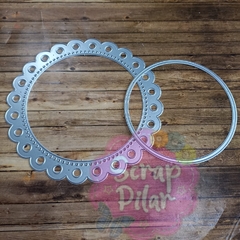 DIE / TROQUEL -BLONDA ENORME MOD 2 CON BORDE DE CIRCULO en internet