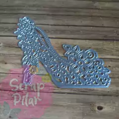 DIE / TROQUEL - ZAPATO DE FIESTA LABRADO - TACO ALTO. HERMOSO!