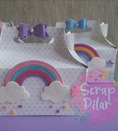 DIE / TROQUEL - ARCO IRIS CON BASE - NUBES 2 - - comprar online