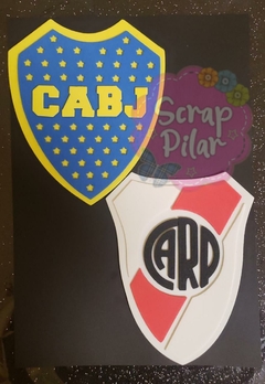 DIE / TROQUEL - BOCA JUNIORS - ESCUDO DE FUTBOL - - comprar online