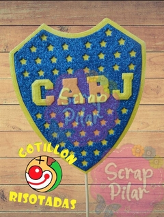 DIE / TROQUEL - BOCA JUNIORS - ESCUDO DE FUTBOL - - comprar online