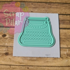 DIE / TROQUEL - MINI MAQUINA DE ESCRIBIR - - comprar online