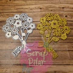 DIE /TROQUEL - RAMO DE FLORES -