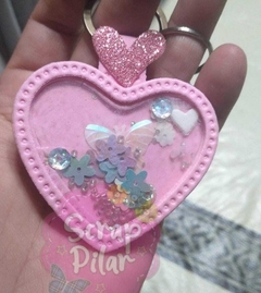 DIE / TROQUEL - LLAVERO MODELO CORAZÒN - - Scrap Pilar