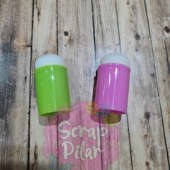 ESPONJA APLICADOR DE PINTURA - DE ESPUMA DE DEDO PARA MANUALIDADES - PINCEL DE ESTAMPACION, DIBUJO