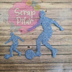 DIE / TROQUEL - JUGADORES DE FUTBOL - 2 TAMAÑOS - Scrap Pilar