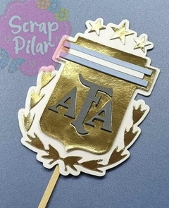 DIE / TROQUEL -ARGENTINA CAMPEON - ESCUDO DE LA AFA - ESCUDO DE FUTBOL -MUNDIAL - SELECCION ARGENTINA -o - comprar online