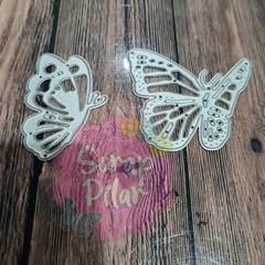 DIE / TROQUEL - SET DE DOS MARIPOSAS LABRADA -