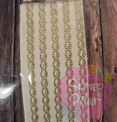 BLISTER GUARDA PERLA OVALADA STRASES - LARGO -