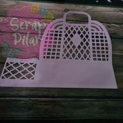 DIE / TROQUEL - NUEVO TAMAÑO CANASTA VINTAGE - EXCLUSIVO - PARA STANDART - Scrap Pilar