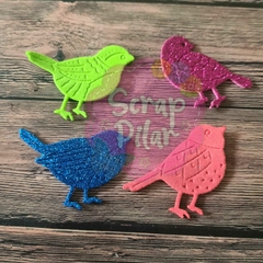 DIE / TROQUEL - PAJARITO - 4 DISEÑOS DIFERENTES- - comprar online