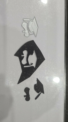 DIE / TROQUEL - MINI GORRO DE EGRESADO Y DIPLOMA - - comprar online