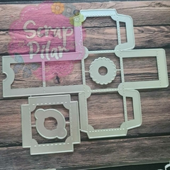 DIE / TROQUEL - CAJA PORTA CUP CAKE - - comprar online