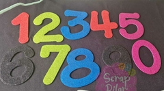 DIE / TROQUEL - NUMEROS DE 11 cm - ENORMES -NUEVA TIPOGRAFIA - - comprar online
