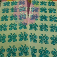 BLISTER DE STRASS MARIPOSA - AUTOADHESIVO -DI-VI-N0 - Scrap Pilar