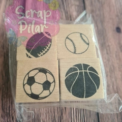 SELLO PELOTAS DEPORTE - kit x4 - Recollections