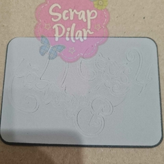 DIE / TROQUEL- TEXTO CURSIVA - HAPPY BIRTHDAY - SIZZIX SIZZLITS - - comprar online