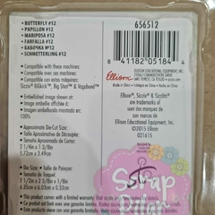 DIE / TROQUEL- MARIPOSA - SIZZIX SIZZLITS - - Scrap Pilar