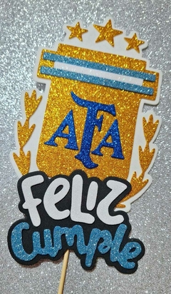 DIE / TROQUEL -ARGENTINA CAMPEON - ESCUDO DE LA AFA - ESCUDO DE FUTBOL -MUNDIAL - SELECCION ARGENTINA -o en internet
