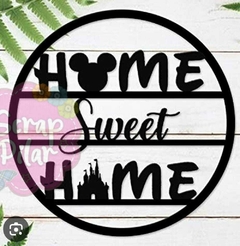 DIE / TROQUEL -CARTEL HOME SWEET HOME- Mickey - comprar online