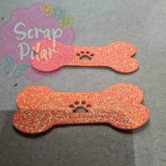 DIE / TROQUEL -HUESO DE PERRO - CHAPITA PARA NOMBRE DE PERRO CON HUELLA -SHACKER - Scrap Pilar
