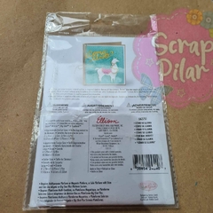 DIE /TROQUEL - SET LLAMA Y MAS - MAS CARPETA DE EMBOSSING - THINL SIZZIXITS en internet