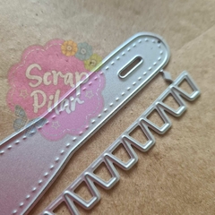 Imagen de DIE / TROQUEL - MANIJA Y SOLAPA PARA ARMADO DE CAJAS- ACCESORIOS