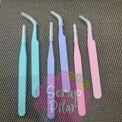 SET DE 2 PINZAS DE PRECISIÓN PARA TROQUELES - DEALES PARA MANUALIDADES - DOS TIPOS DIFERENTES