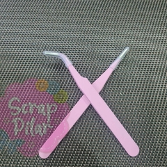 SET DE 2 PINZAS DE PRECISIÓN PARA TROQUELES - DEALES PARA MANUALIDADES - DOS TIPOS DIFERENTES - Scrap Pilar