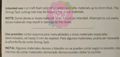 CUCHILLA KRAFT BLADE 3 MM- SILHOUETTE PARA CAMEO 4 - PRO Y PLUS-TRAE 2 CUCHILLAS en internet