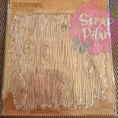 SELLO SILICONA - FONDO IMITACION MADERA -