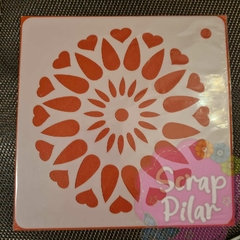 Stencil Plantilla Decorativa -MODELOS VARIOS - MANDALA - Scrap Pilar