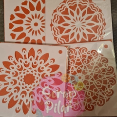 Stencil Plantilla Decorativa -MODELOS VARIOS - MANDALA