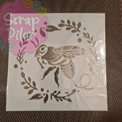 Stencil Plantilla Decorativa - 2 MODELOS DE ABEJAS - - comprar online