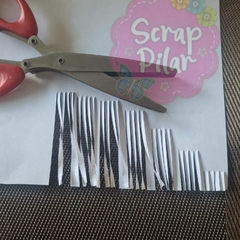 TIJERA DE FLECOS ROJA - HERRAMIENTA -IDEAL PIÑATAS - comprar online